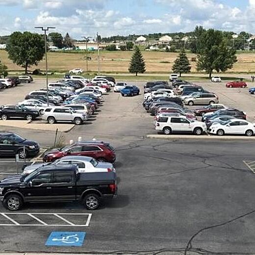 Parking Lot Square Photo-1
